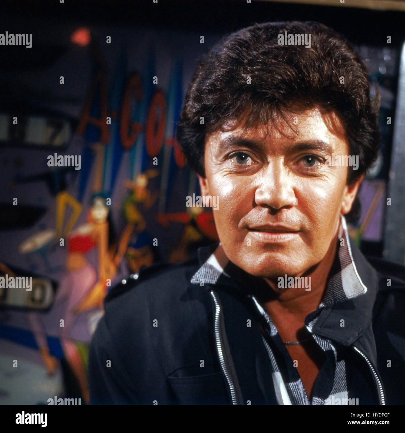 Deutscher Schlagersänger und Wis Rex Gildo, Deutschland 1980er Jahre. Deutsche Schauspieler und