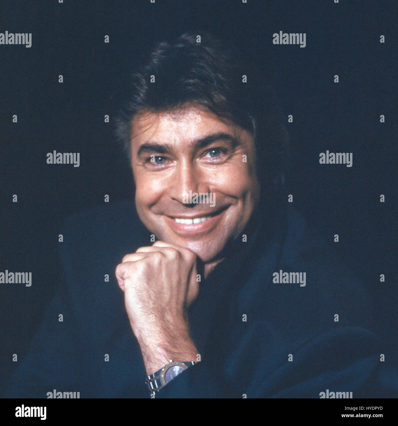 Deutscher Wis und Schlagersänger Roy Black, Deutschland 1980er Jahre. Deutsche Schauspieler und
