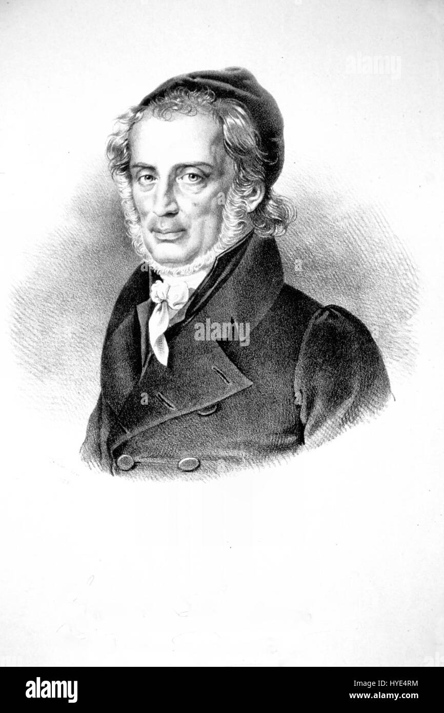 Hermann Landauer Litho Stockfoto
