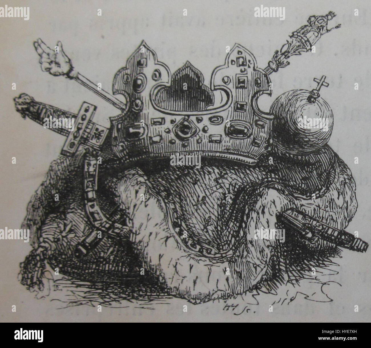 Eine Illustration von Jules Janin mit dem Titel „La Normandie“ fängt das Wesen der Normandie in Frankreich ein. Es zeigt die Landschaft, Kultur und historische Bedeutung der Region und bietet einen Einblick in das Leben und die Schönheit dieser französischen Provinz. Stockfoto