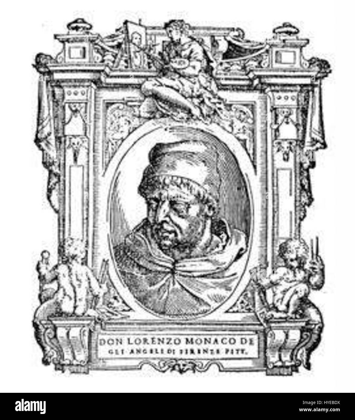 „028 le Vite“ von Don Lorenzo Monaco ist ein Werk, das die religiösen und spirituellen Themen widerspiegelt, die typisch für die frühe italienische Renaissance sind. Das Stück konzentriert sich wahrscheinlich auf das religiöse Leben oder heilige Figuren und setzt die Erforschung der heiligen Themen und der Hingabe von Monaco fort. Stockfoto