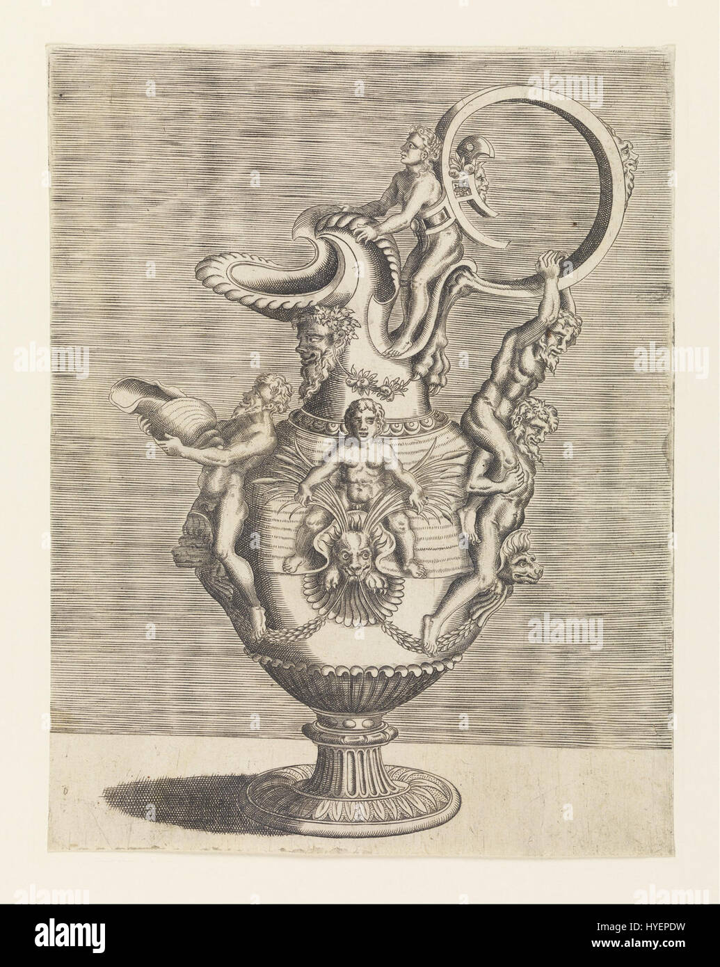 Cornelis Floris Ii Ewer mit Griff Google Art Project Stockfoto