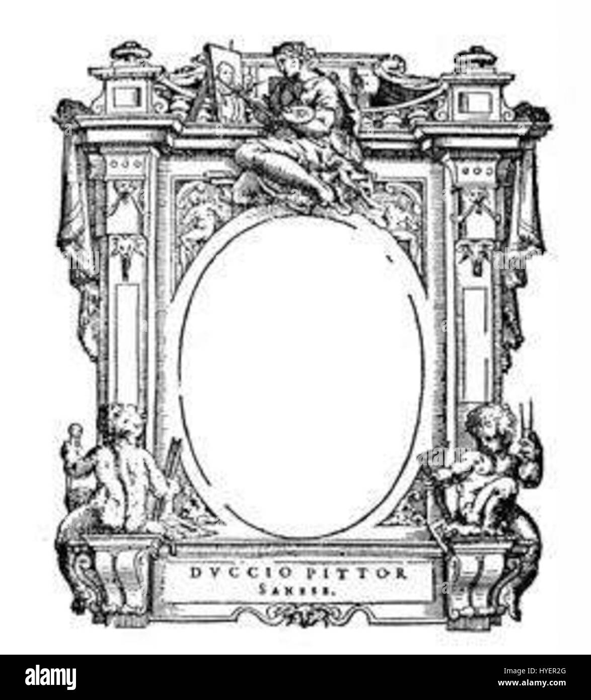 Duccio di Buoninsegna's „Le Vite“ zeigt bedeutende Aspekte seiner Arbeit und bietet einen Einblick in die Entwicklung der italienischen Gotik im späten 13. Jahrhundert. Stockfoto