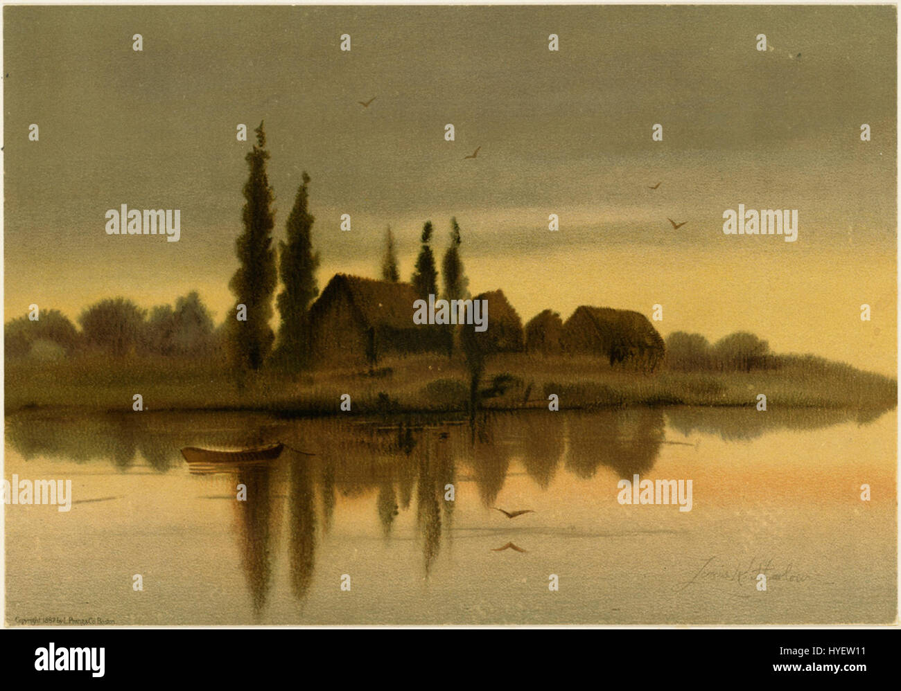 No. 303, ein bemerkenswertes Werk in der Boston Public Library, zeigt ein seltenes Beispiel künstlerischer Handwerkskunst des 19. Jahrhunderts. Das Stück wird für sein kompliziertes Detail und seine historische Bedeutung gefeiert und trägt zur Sammlung des kulturellen Erbes der Bibliothek bei. Stockfoto