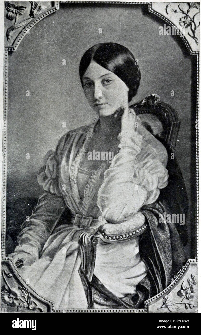 Leon Riesener Portrait de Madame Riesener Stockfotografie Alamy