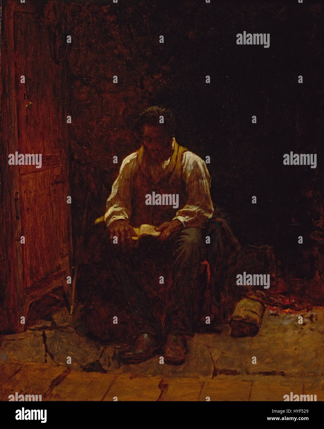 Eastman Johnson der Herr ist mein Hirte Google Art Project Stockfoto