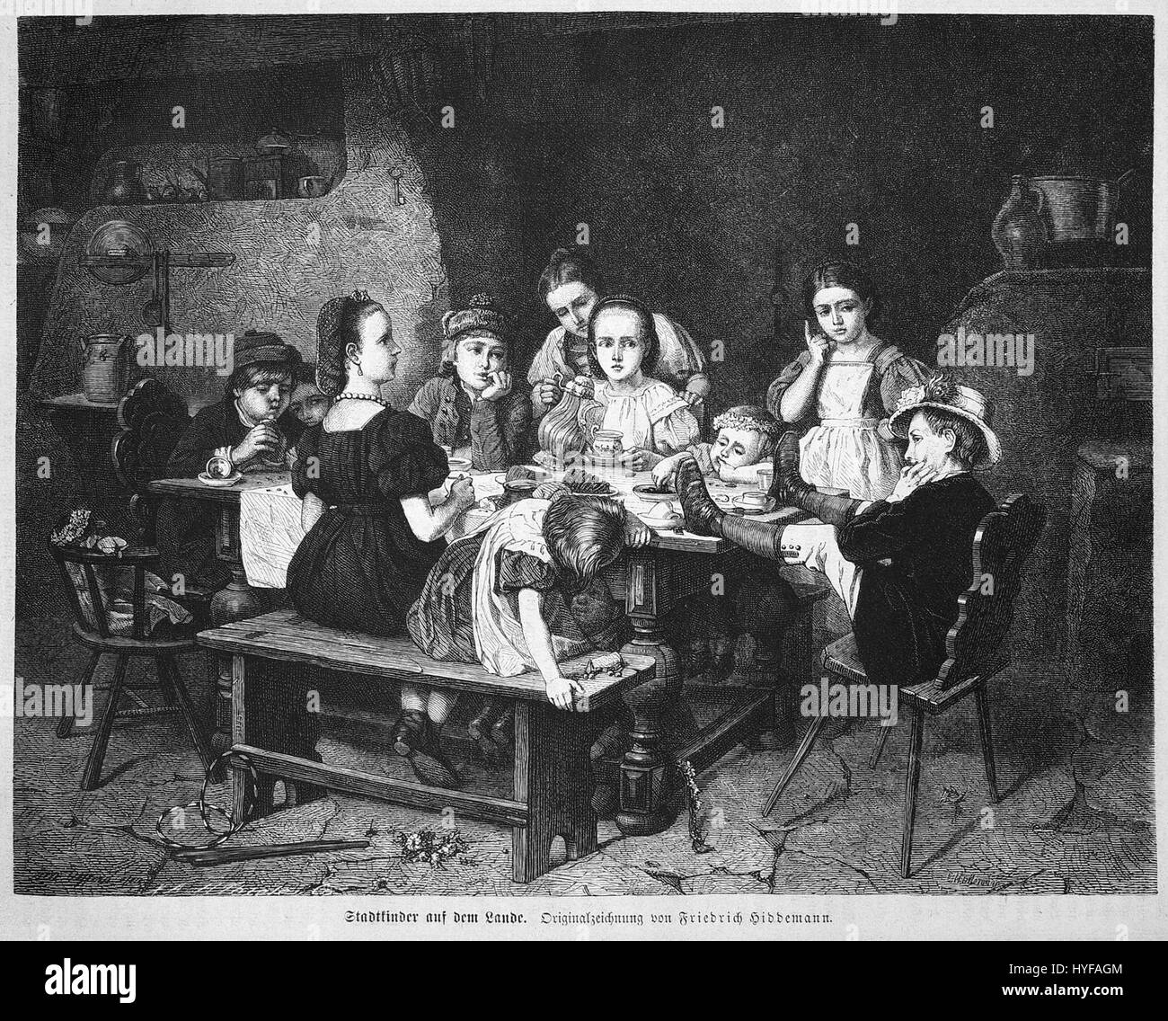 Die Gartenlaube war eine populäre deutsche Illustrationszeitschrift, die im 19. Jahrhundert erschien. Die Ausgabe 1872 enthielt wahrscheinlich Artikel oder Illustrationen, die sich auf Kultur, Kunst und Gesellschaft während dieser Ära konzentrierten. Stockfoto