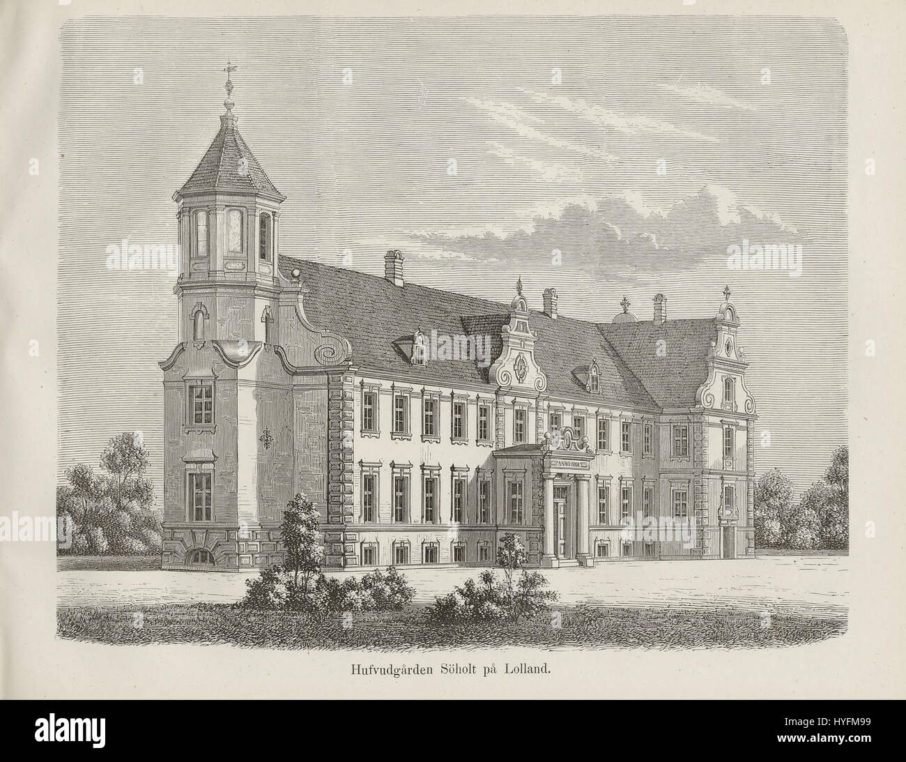 Der „Nordiska taflor“ ist eine Sammlung historischer botanischer Illustrationen, die verschiedene Pflanzenarten aus der nordischen Region zeigen. Dieser Band betont detaillierte, genaue Darstellungen der Flora und dokumentiert die Naturgeschichte und Vielfalt der nordischen Umwelt im 19. Jahrhundert. Stockfoto