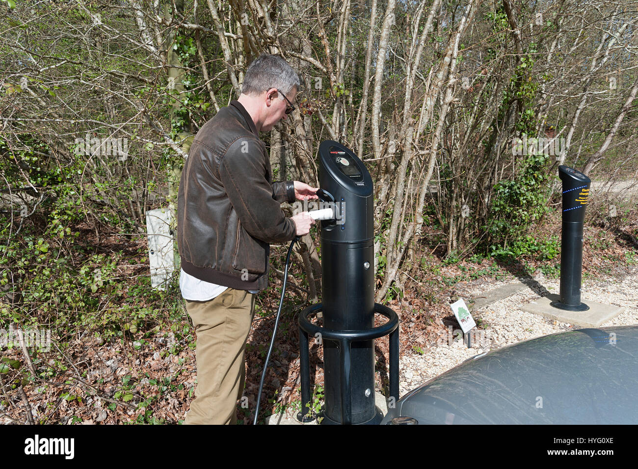 Ford Focus Electric Car 2014 Stockfoto