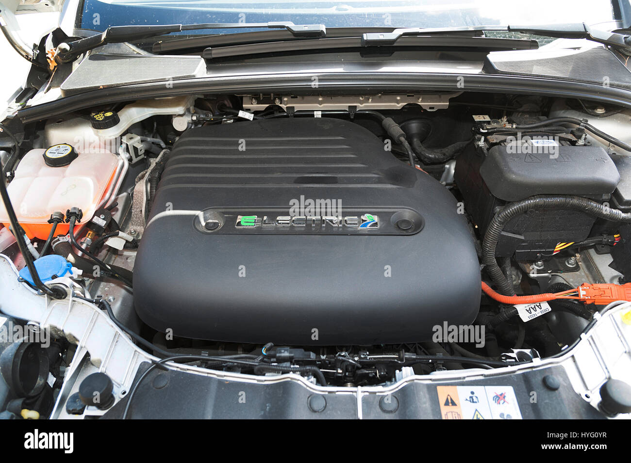 2014 Ford Focus Electric Motor Stockfoto
