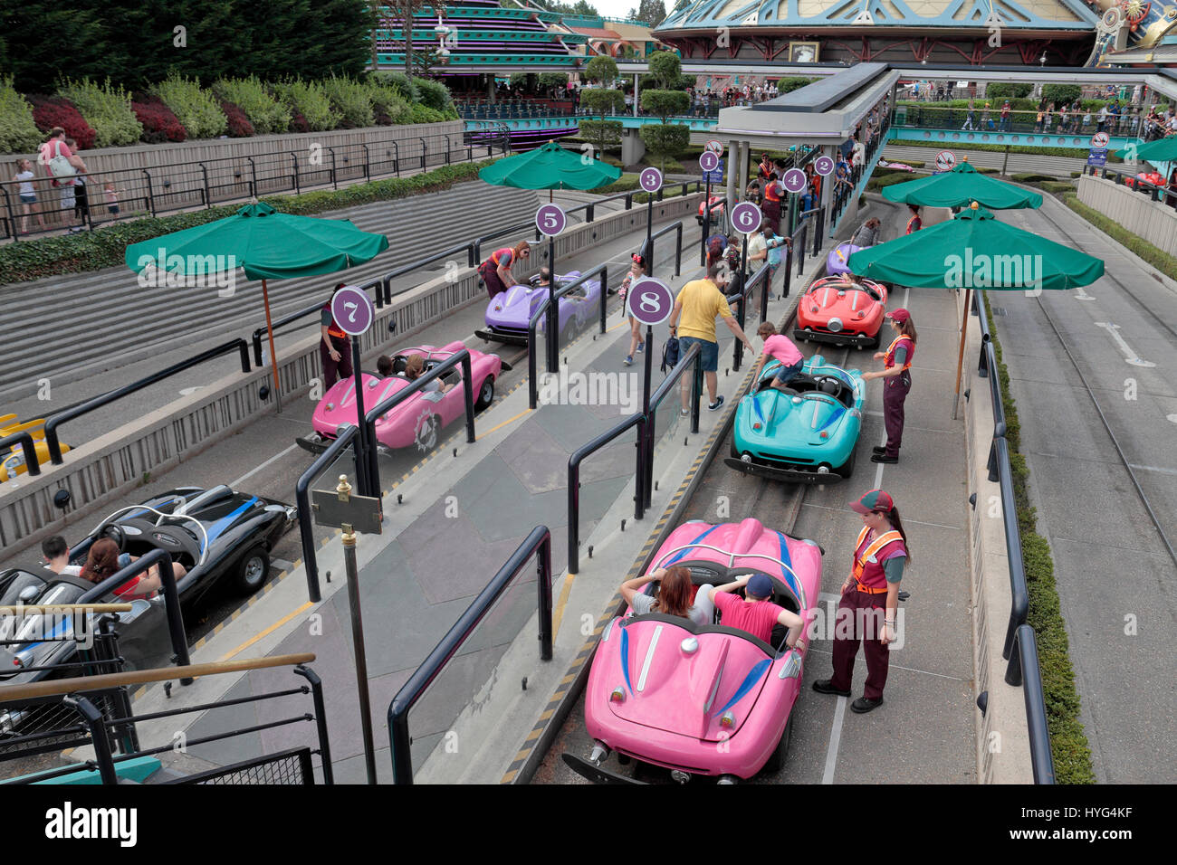 disneyland paris Stockfoto