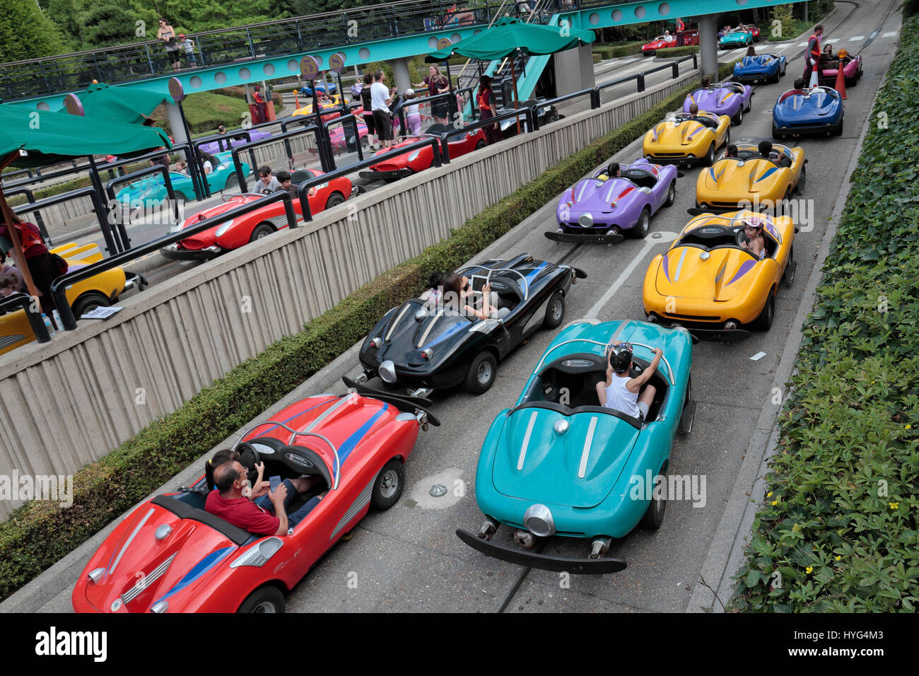 disneyland paris Stockfoto