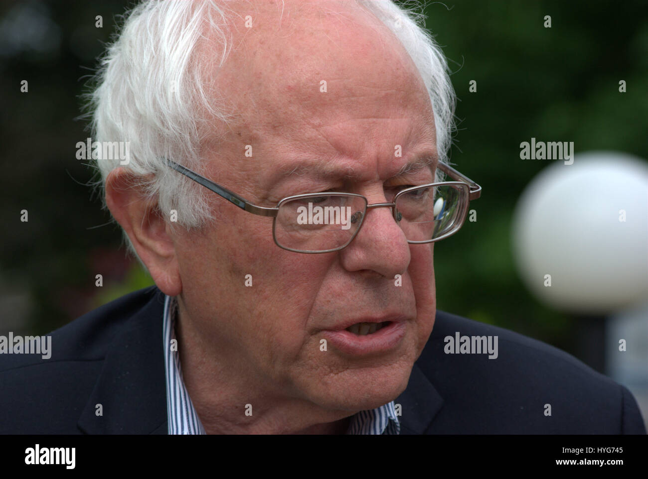 Senator Bernie Sanders Stockfoto