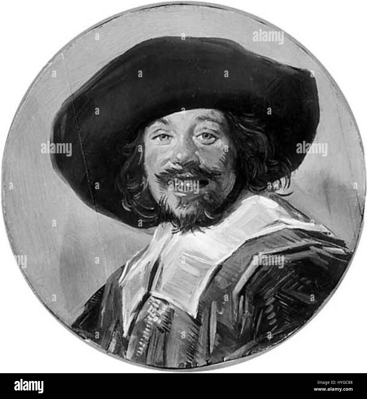 Porträt eines Mannes, Pastiche nach Frans Hals (I) Stockfoto