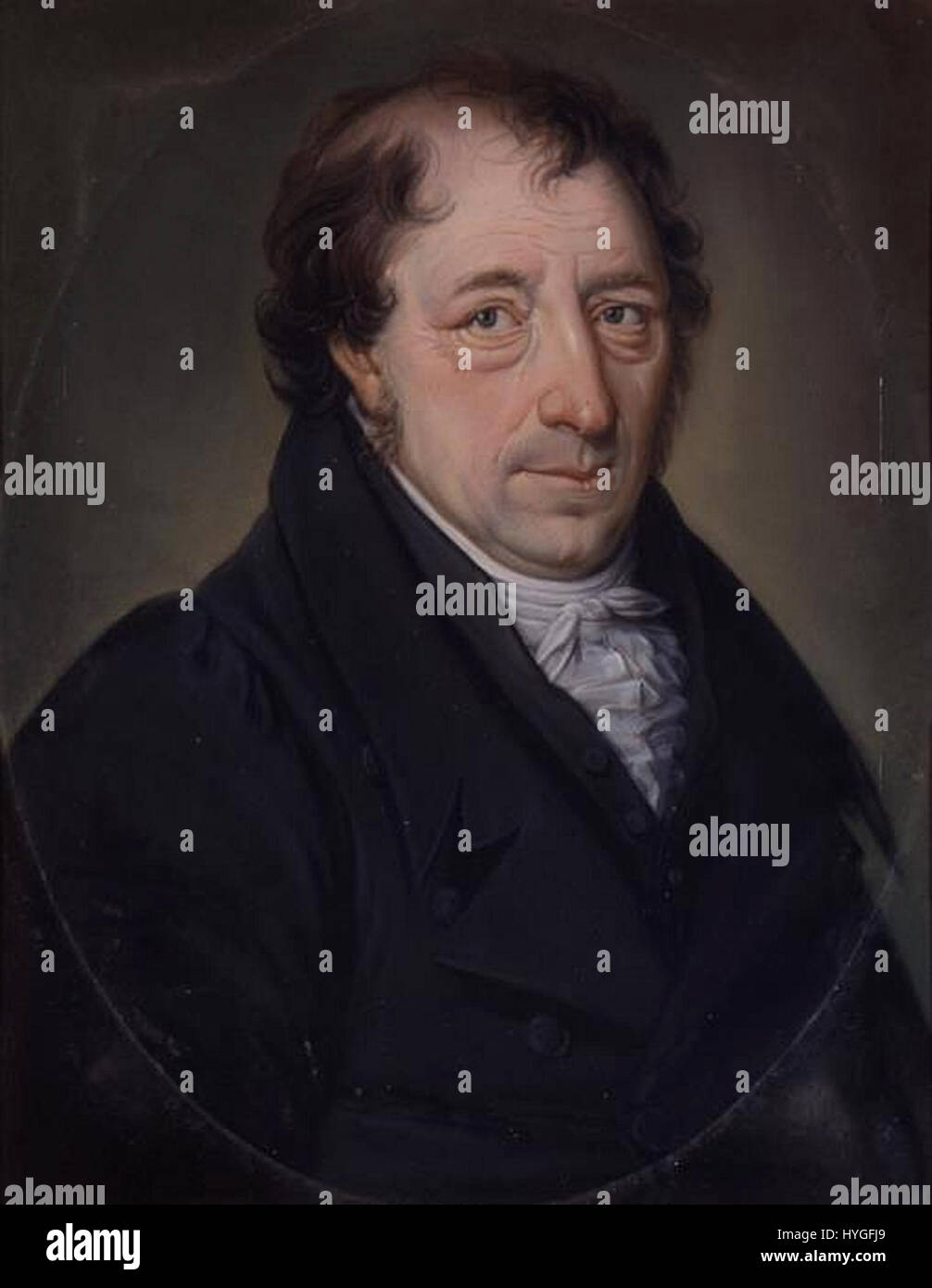 Franken van der Goes (1772 1855), Burgemeester van Loosduinen Stockfoto