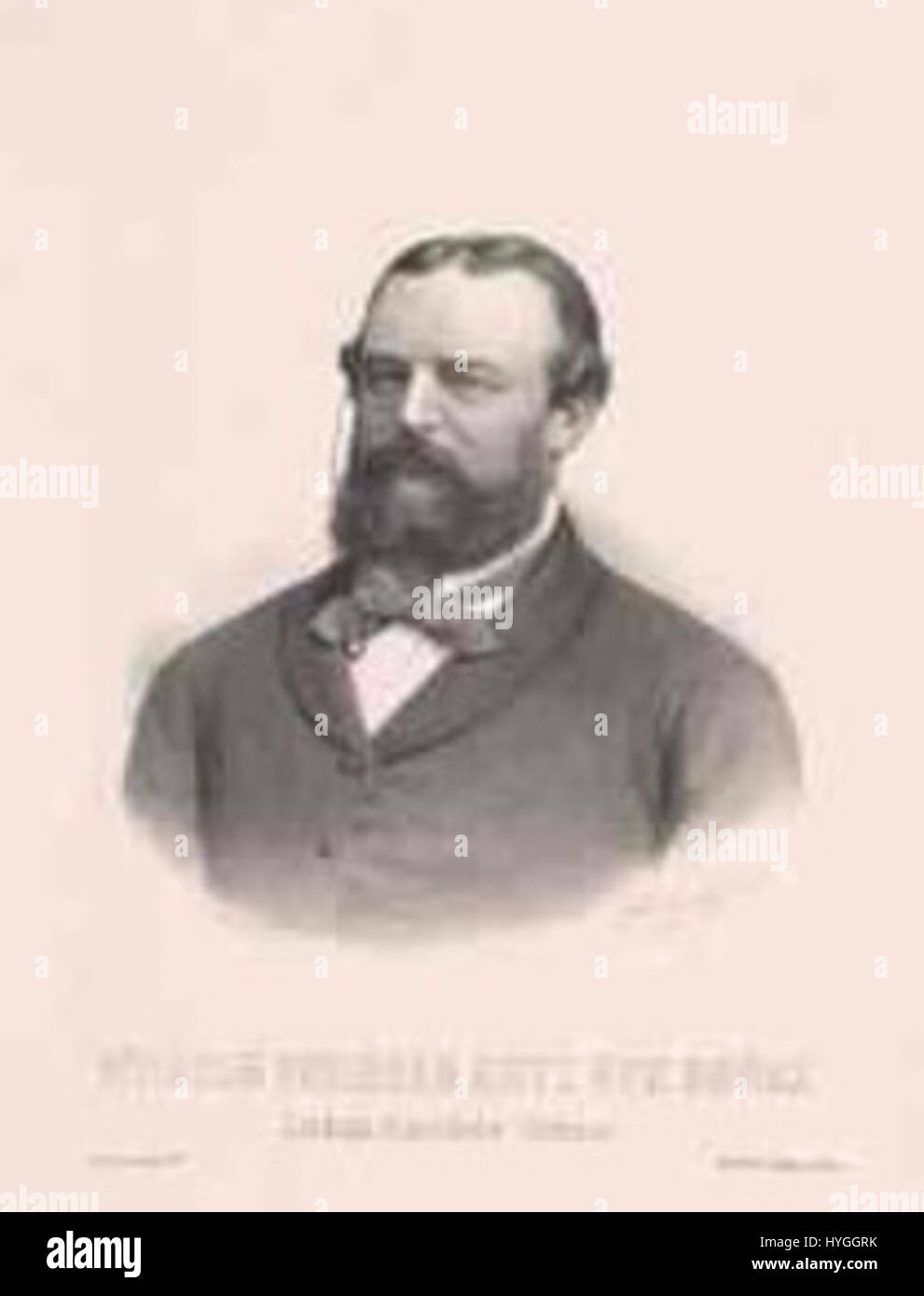 Wilhelm Kotz von Dobrz (1839 1906) Stockfoto