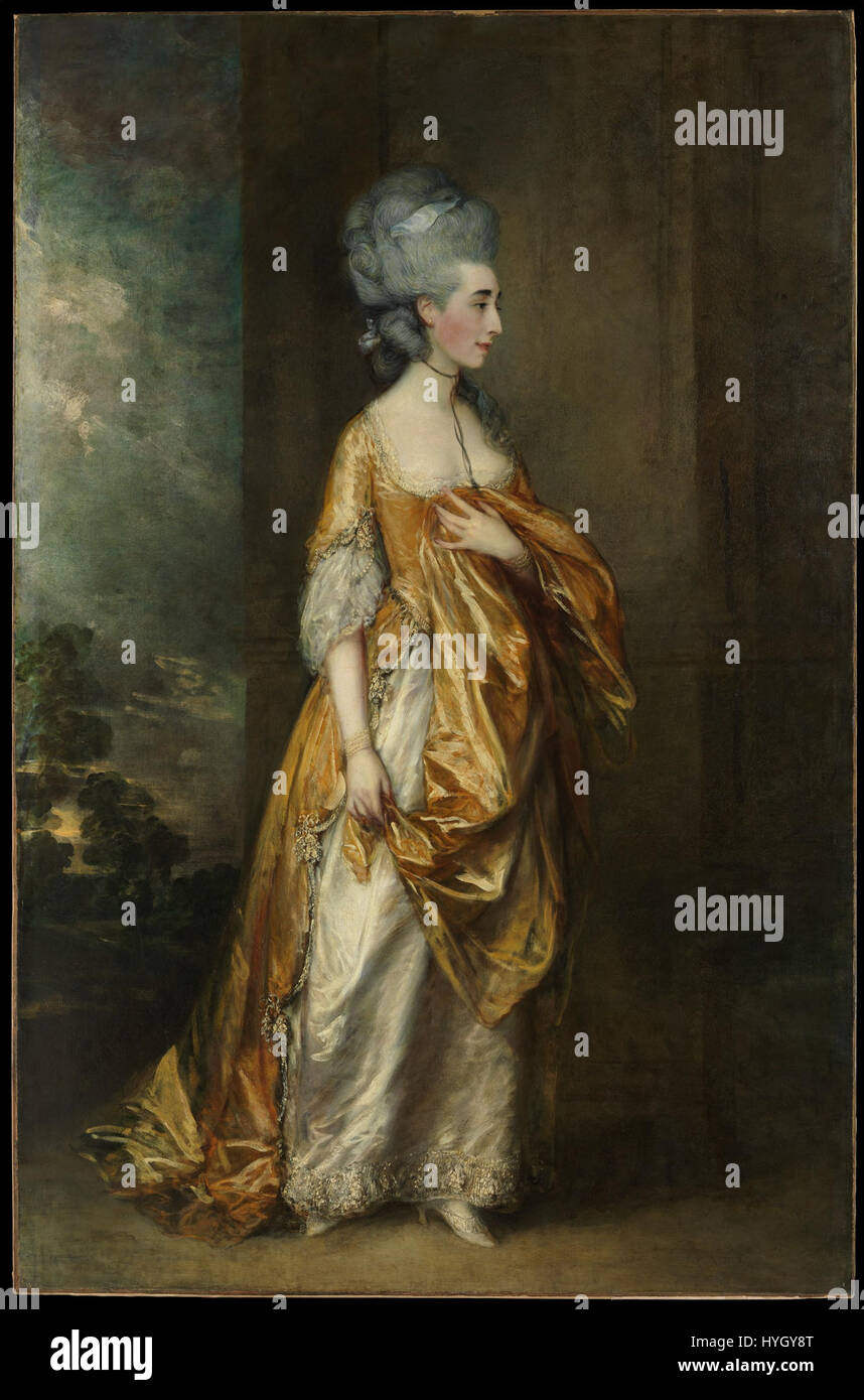 Gainsborough Grace Dalrymple Elliott Stockfoto