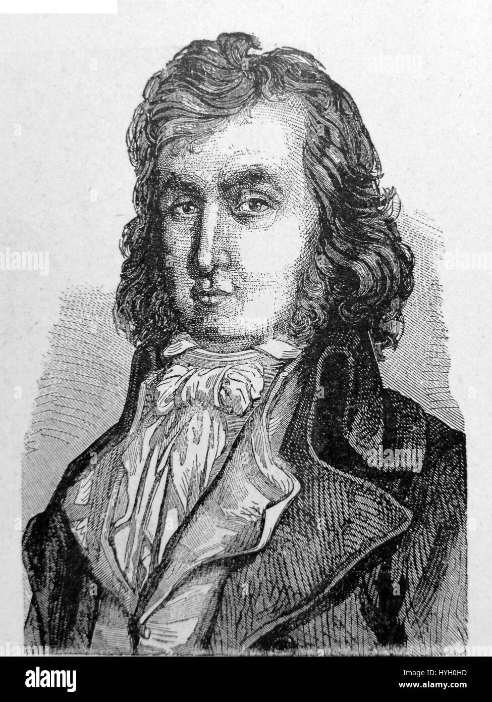 Balthasar Constant, der zwischen 1767 und 1830 tätig war, war ein französischer Künstler, der für seinen neoklassischen Stil und seine Beiträge zur französischen Malerei, insbesondere in Porträts und historischen Themen, bekannt war. Stockfoto
