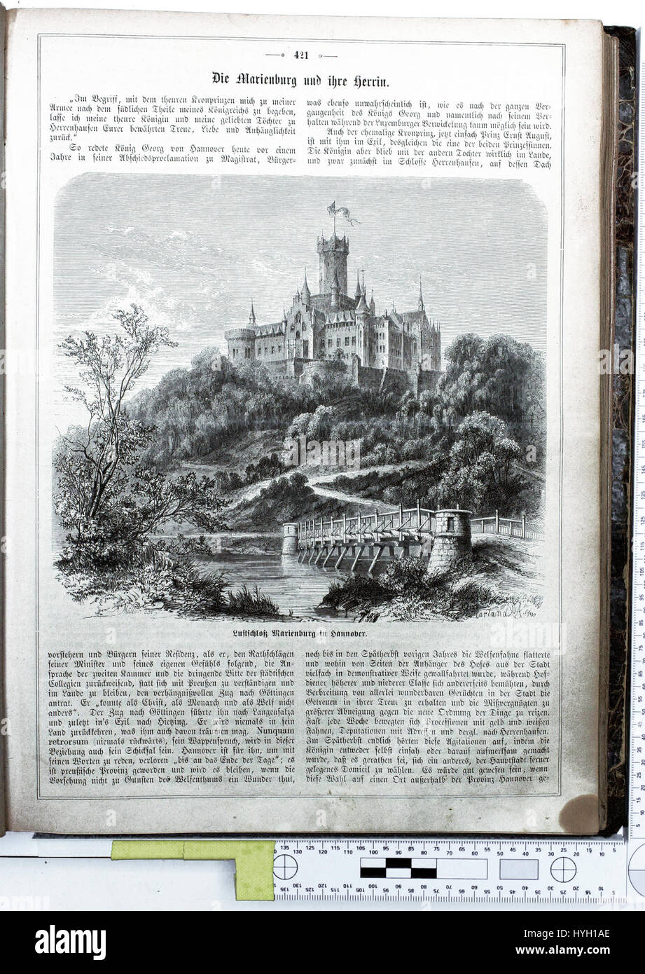 Die Gartenlaube war eine populäre deutsche Illustrationszeitschrift aus dem 19. Jahrhundert. Die Ausgabe 1867 beleuchtet kulturelle, politische und soziale Themen der Zeit durch Kunstwerke und Illustrationen. Stockfoto