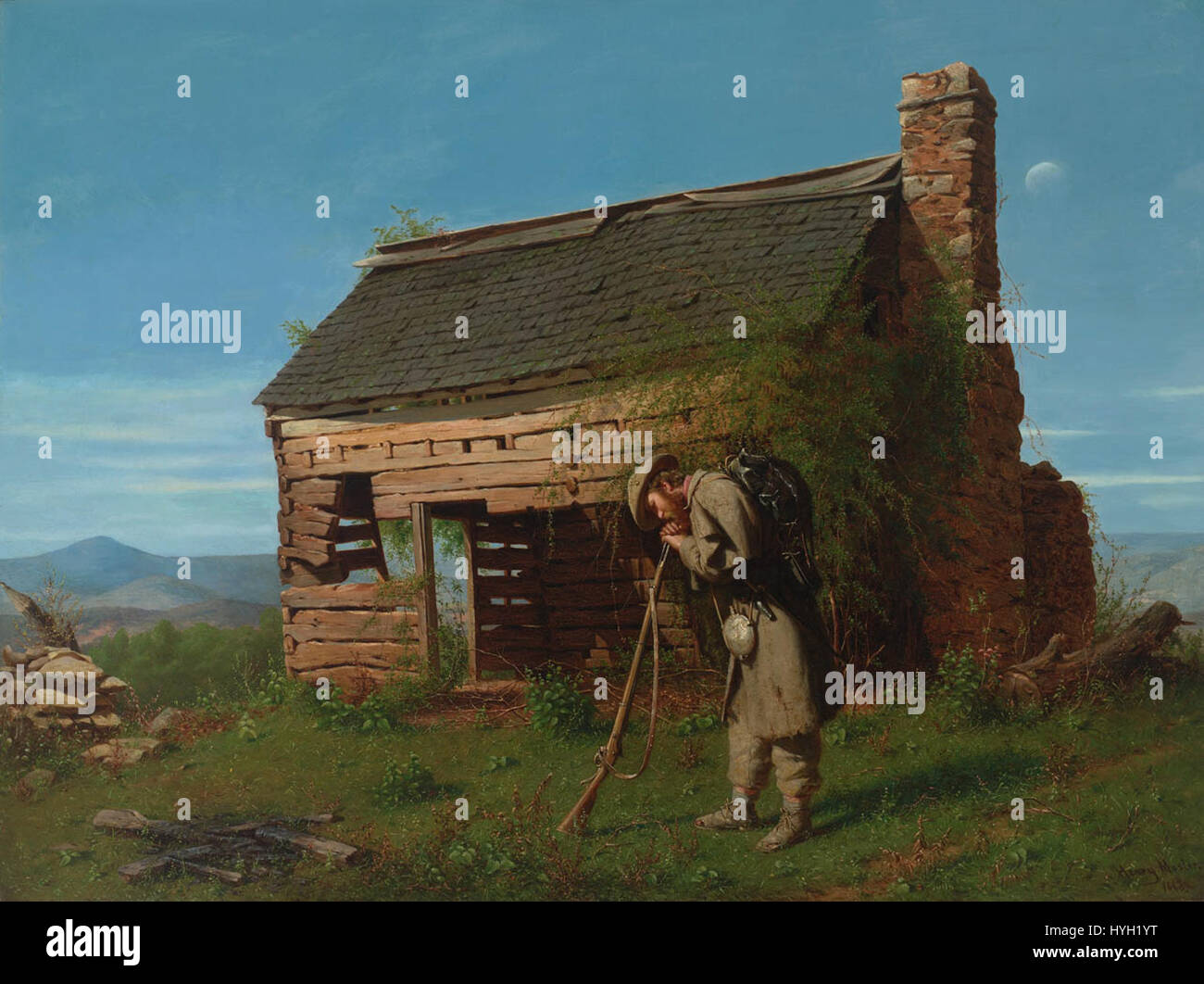 Die verlorene Sache durch Henry Mosler, Johnson Collection Stockfoto