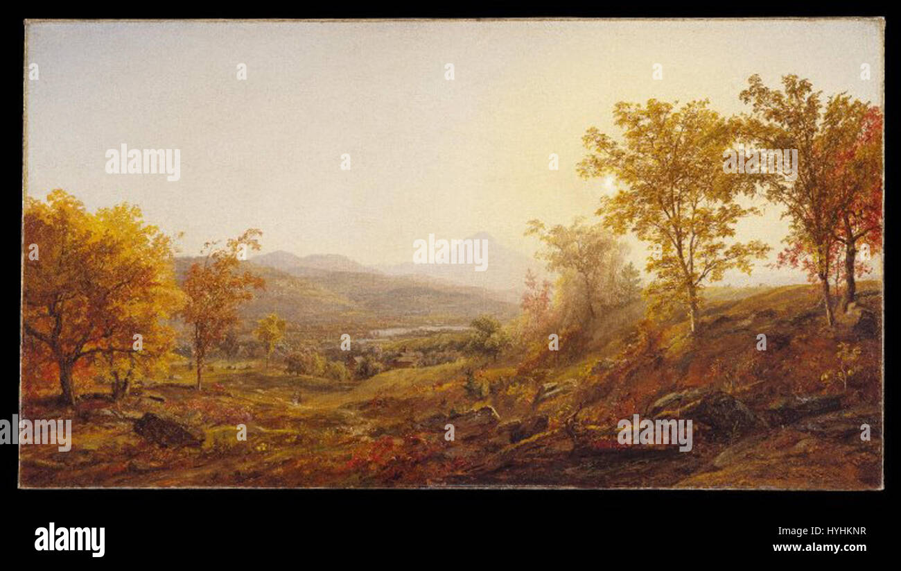 Brooklyn Museum Herbst am Mount Chocorua Jasper Francis Cropsey insgesamt Stockfoto