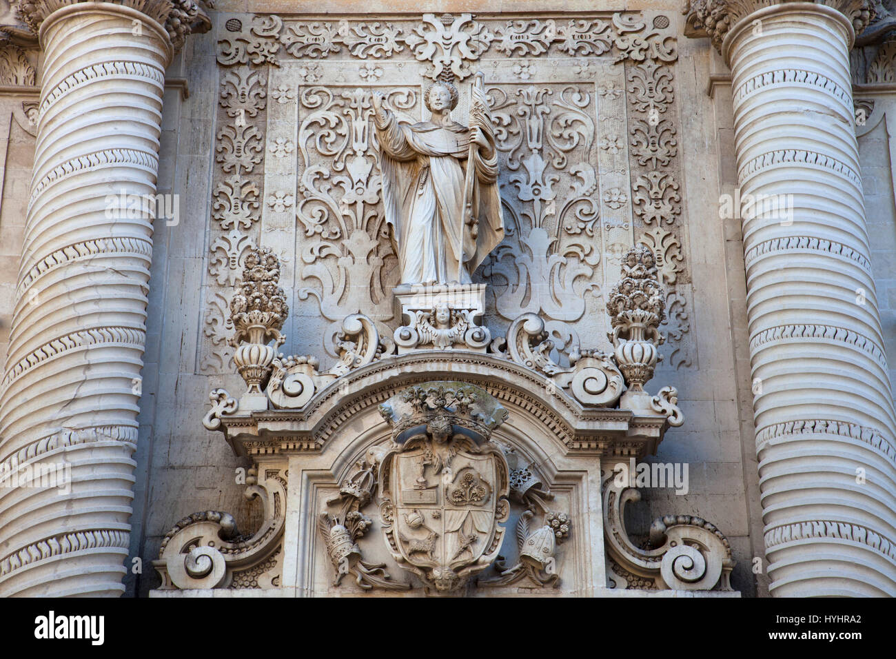 San Giovanni Battista Kirche, Lecce, Apulien, Italien, Europa Stockfoto