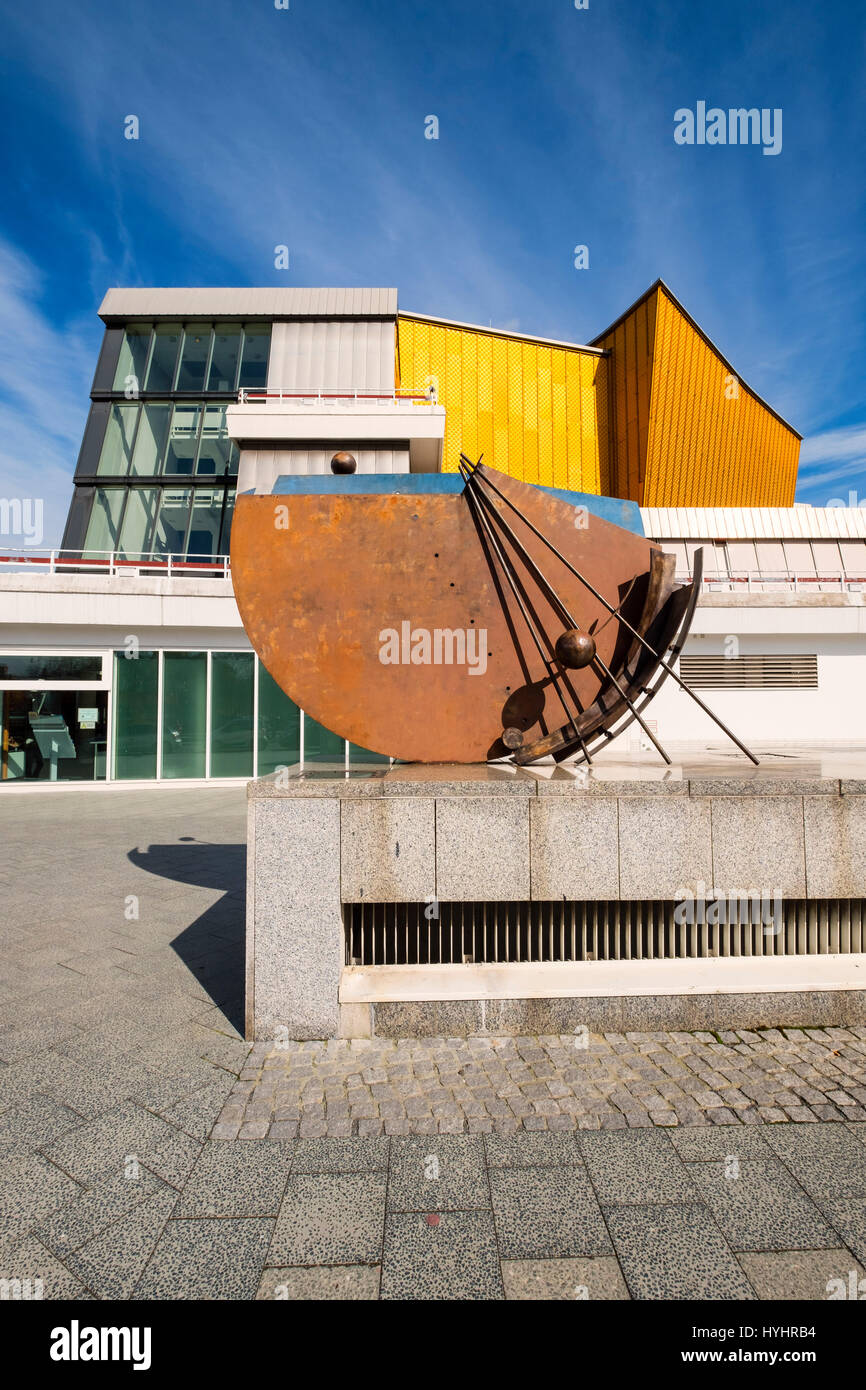 Ansicht der Berliner Philharmonie Konzertsäle, Haus des Berliner Philharmonischen Orchesters in Berlin, Deutschland Stockfoto