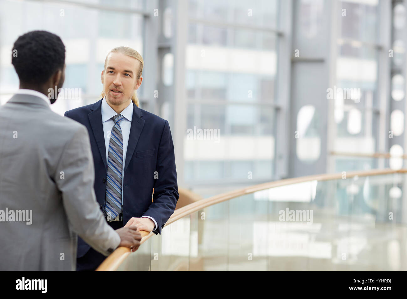 Unternehmen diskutieren Stockfoto