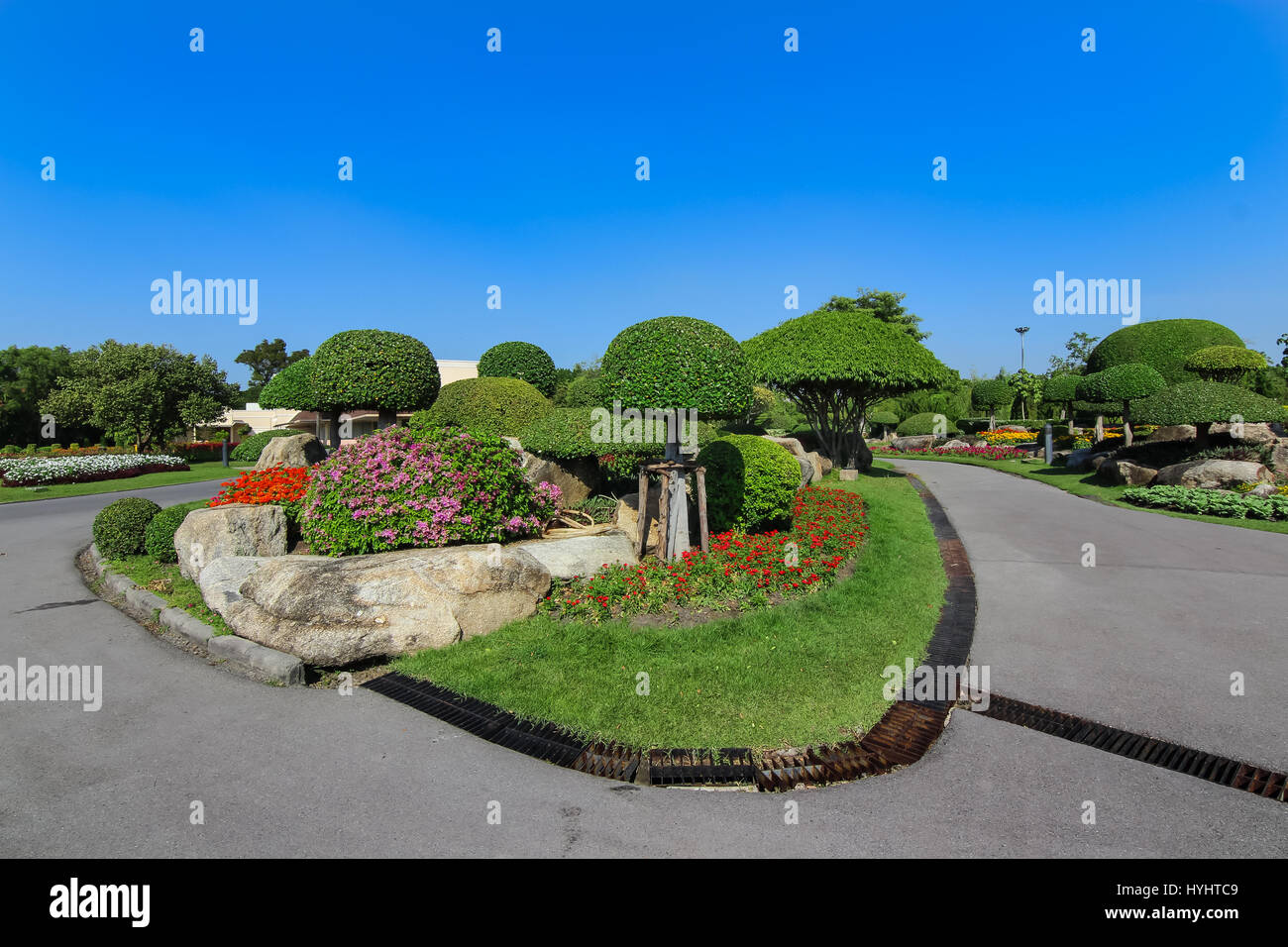 In der Garten Rama 9 Park in Thailand Stockfoto
