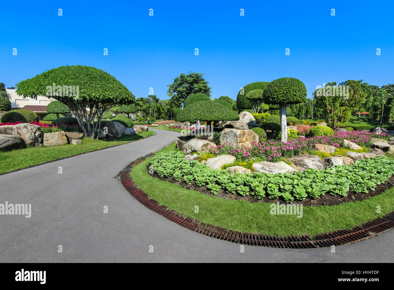 In der Garten Rama 9 Park in Thailand Stockfoto