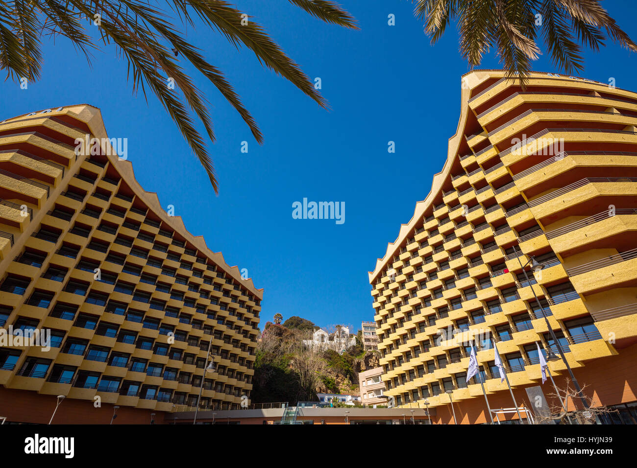Hotel Melia Bajondillo Torremolinos Provinz Malaga Costa Del Sol Andalusien Sudspanien Europa Stockfotografie Alamy