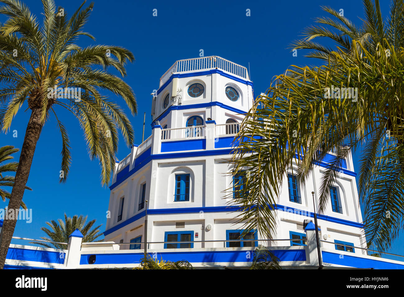 Marina. Puerto Deportivo, Estepona. Provinz Malaga Costa del Sol Andalusien Südspanien, Europa Stockfoto