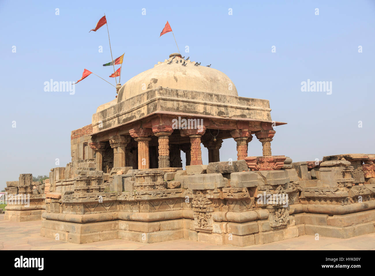 Harshat Mata Tempel, Abhaneri, Rajasthan, Indien Stockfoto