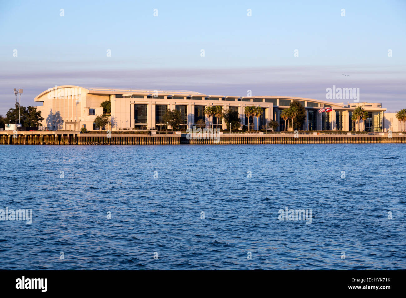 Savannah, Georgia.  International Trade Center. Stockfoto