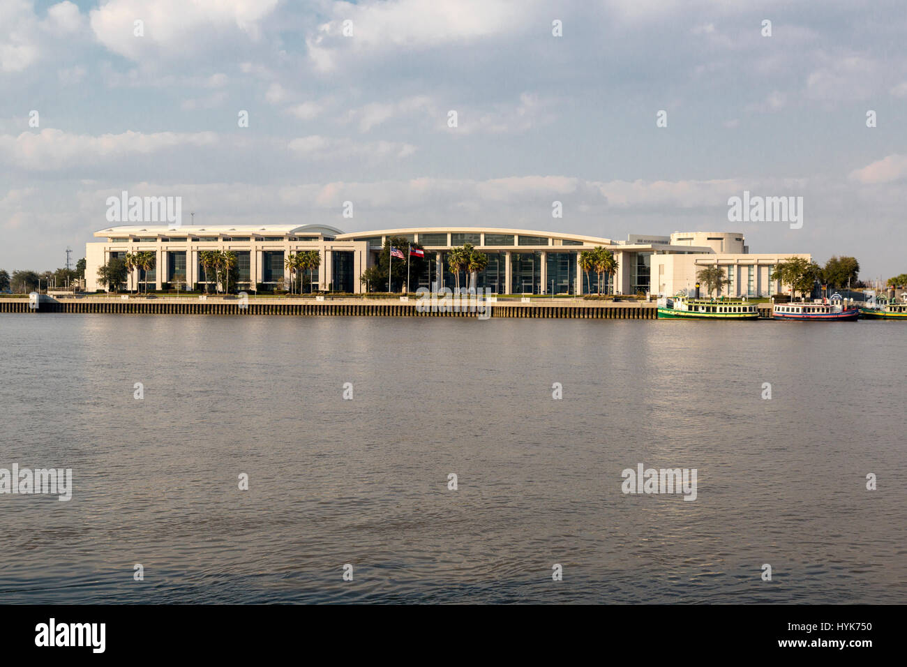 Savannah, Georgia.  International Trade Center. Stockfoto