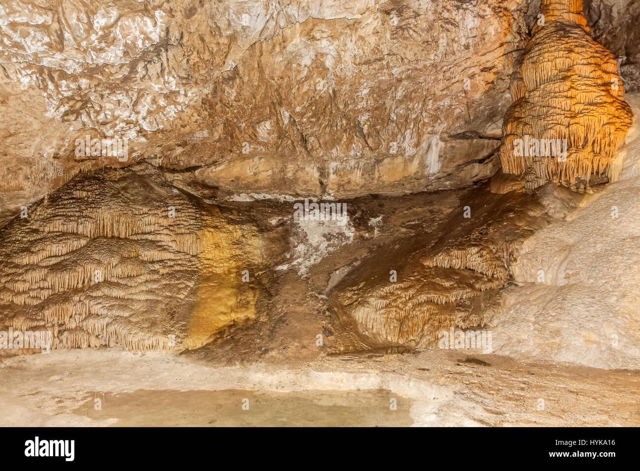 Demanovska Cave of Liberty in der Nähe von Liptovsky Mikulas, Slowakei Stockfoto