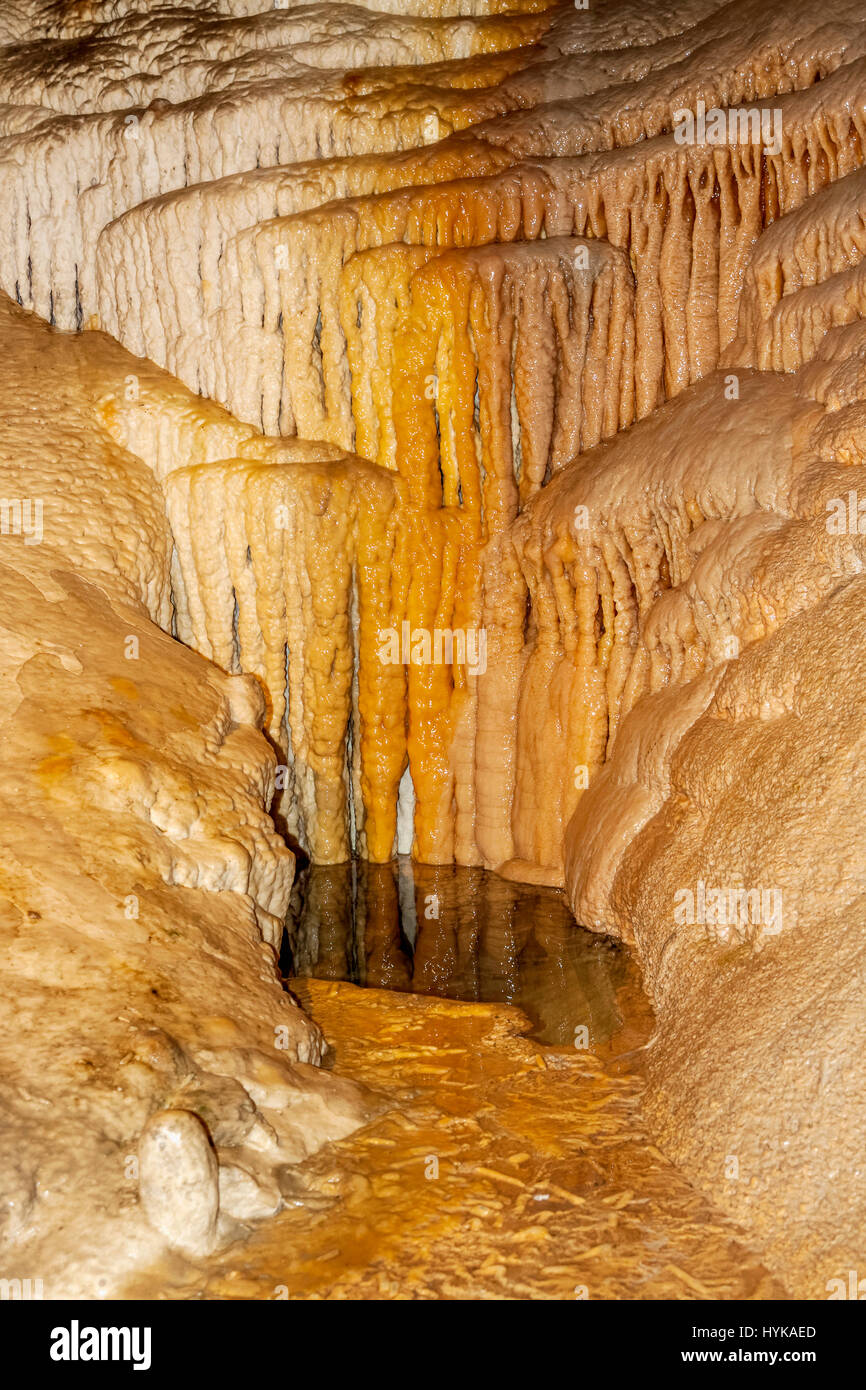 Demanovska Cave of Liberty in der Nähe von Liptovsky Mikulas, Slowakei Stockfoto