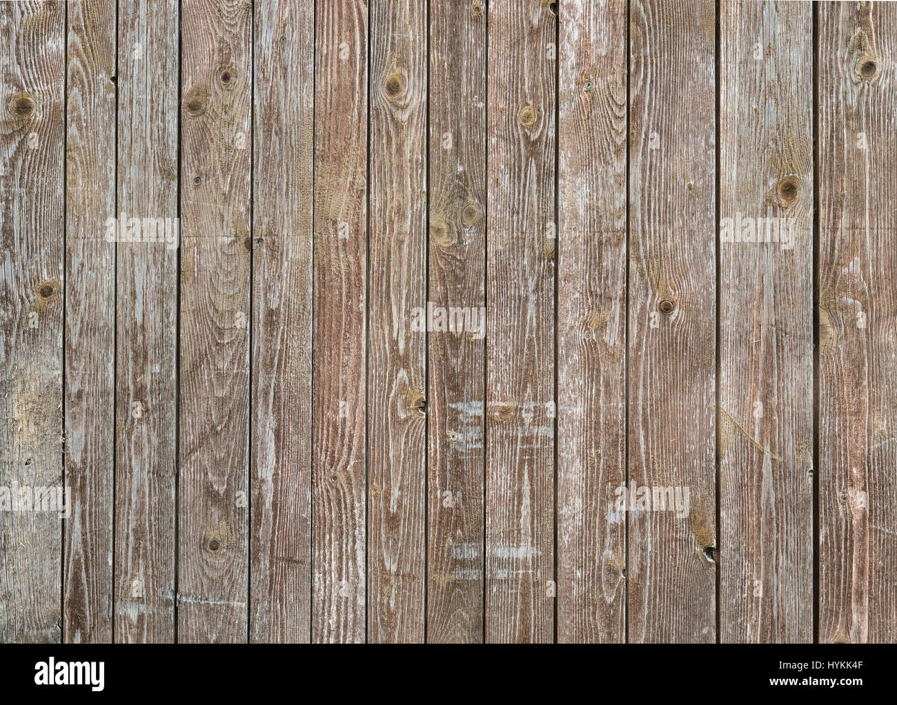 Natürliche braune Scheune Holz Wand. Wand Textur Hintergrund Muster. Stockfoto