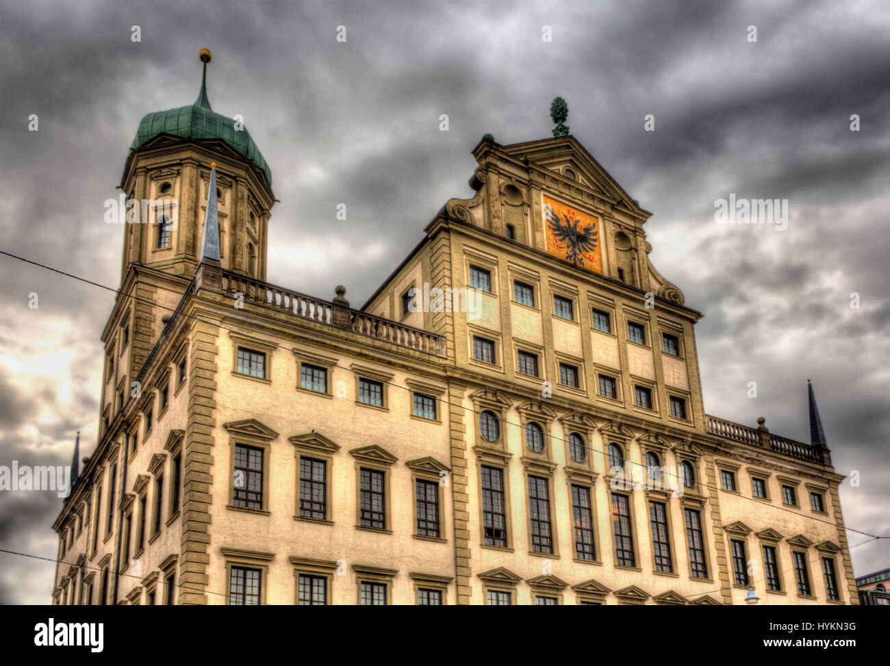 Rathaus von Augsburg - Deutschland, Bayern Stockfoto