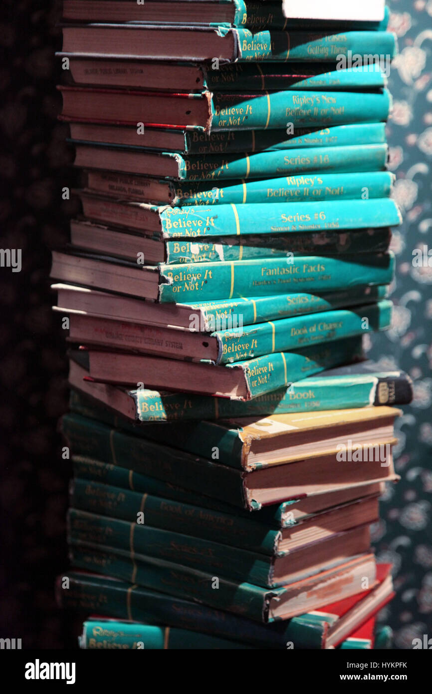 Buch-stack Stockfoto