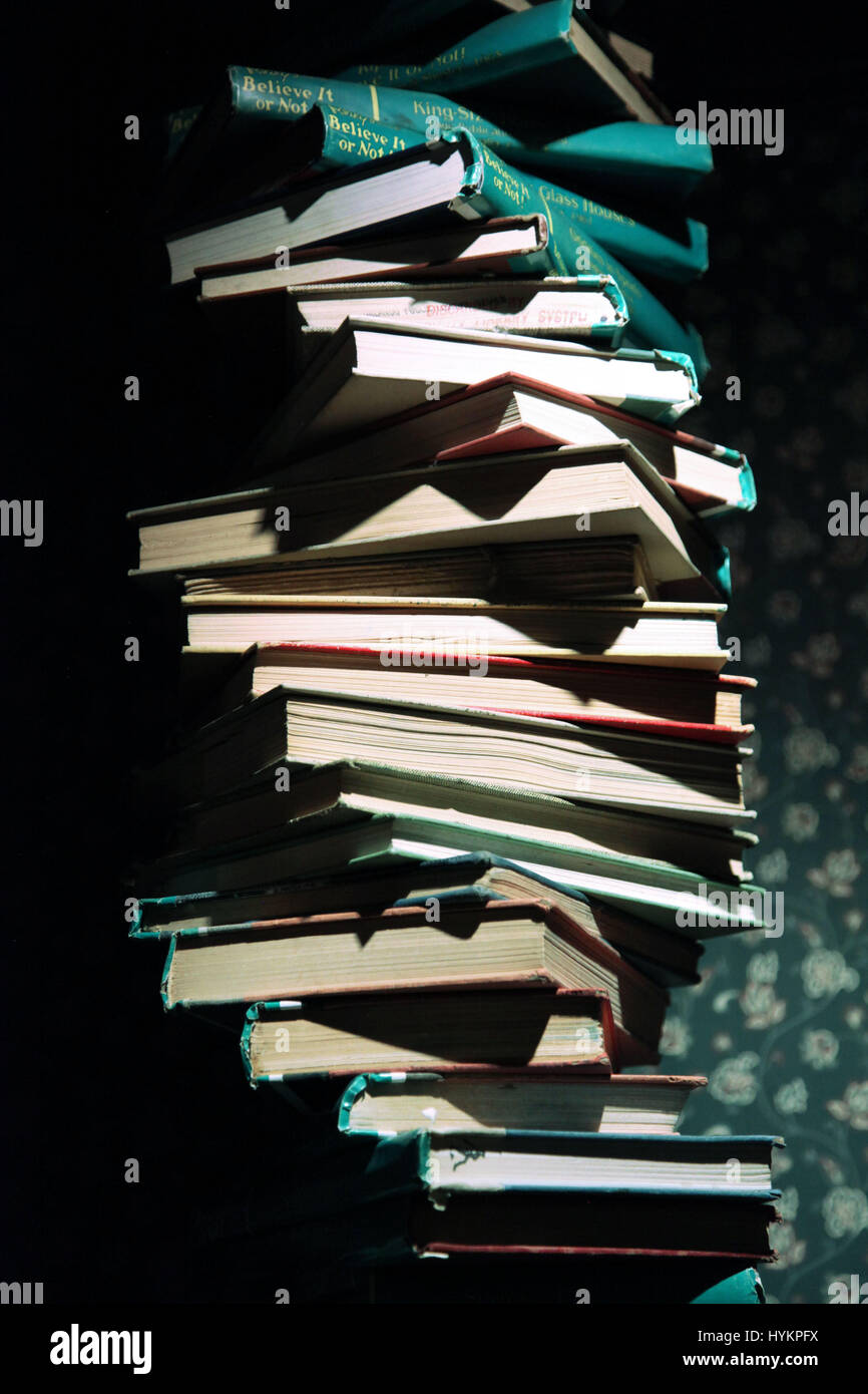 Buch-stack Stockfoto