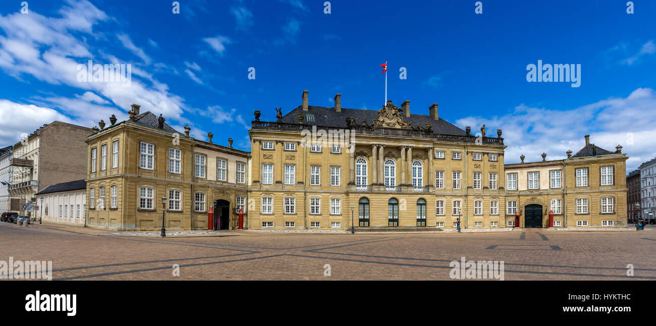 Christian VIII Palace in Kopenhagen, Dänemark Stockfoto