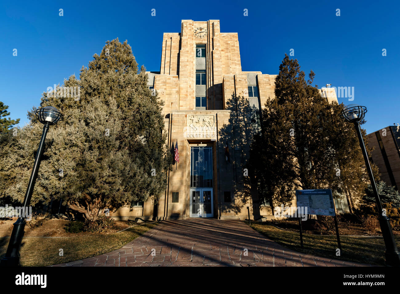 Boulder County Courthouse, Boulder, Colorado USA Stockfoto