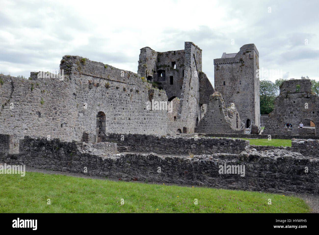 Kells Priorat, eine Augustine Priorat in Kells, Co. Kilkenny, Irland (Eire). Stockfoto