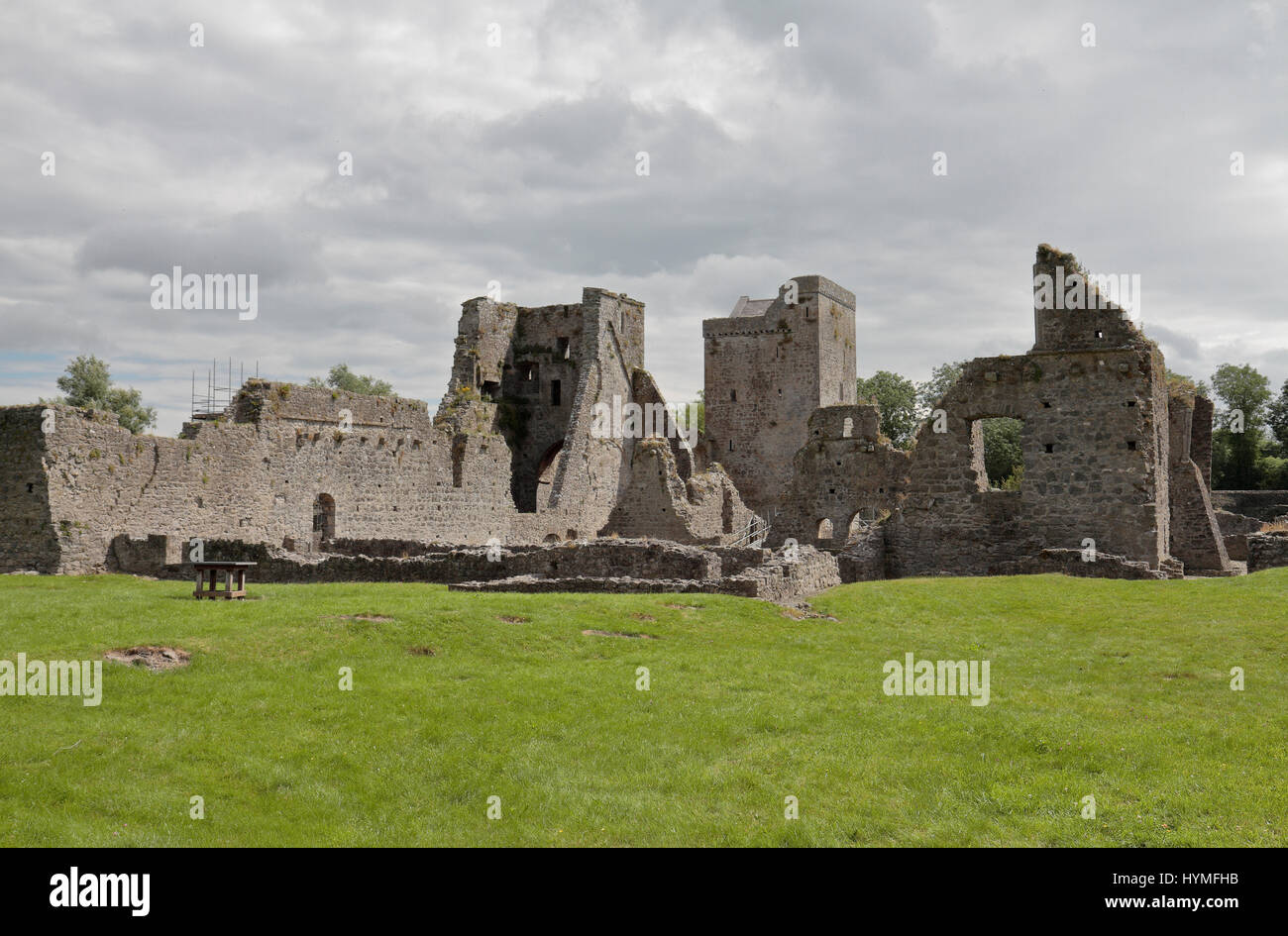 Kells Priorat, eine Augustine Priorat in Kells, Co. Kilkenny, Irland (Eire). Stockfoto