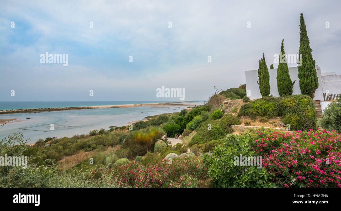 Cacela Velha, altes Fischerdorf an der Algarve, Portugal Stockfoto