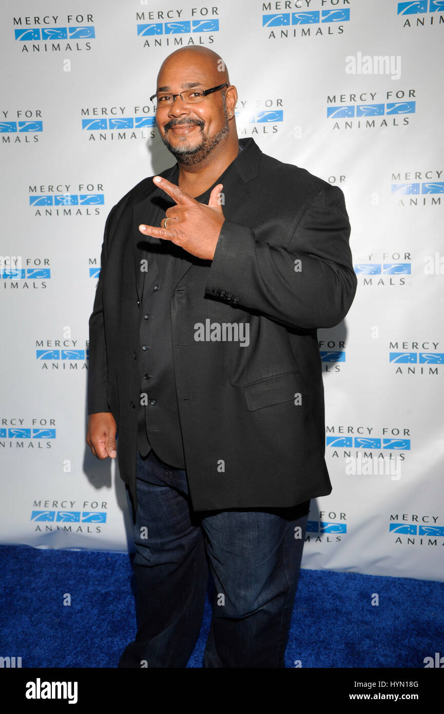 Kevin Michael Richardson besucht die Gnade für Tiere versteckt Helden Gala im Unici Casa am 29. August 2015 in Los Angeles Kalifornien. Stockfoto