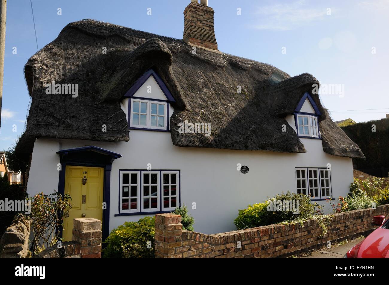 Low-Hütte, Low überqueren, Whittlesey, Cambridgeshire, trägt das Datum c1650 Stockfoto