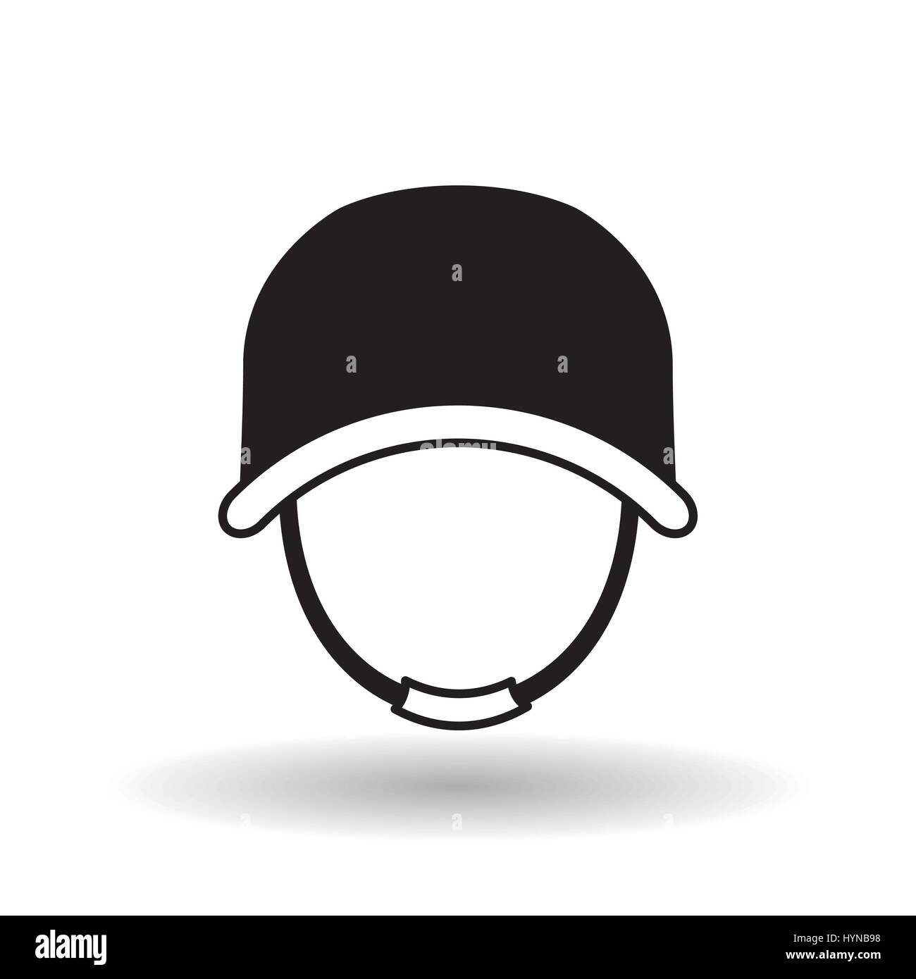 Militärische Symbol Konzept mit Icon-Design, Vektor-Bild 10-Eps-Grafik. Stock Vektor