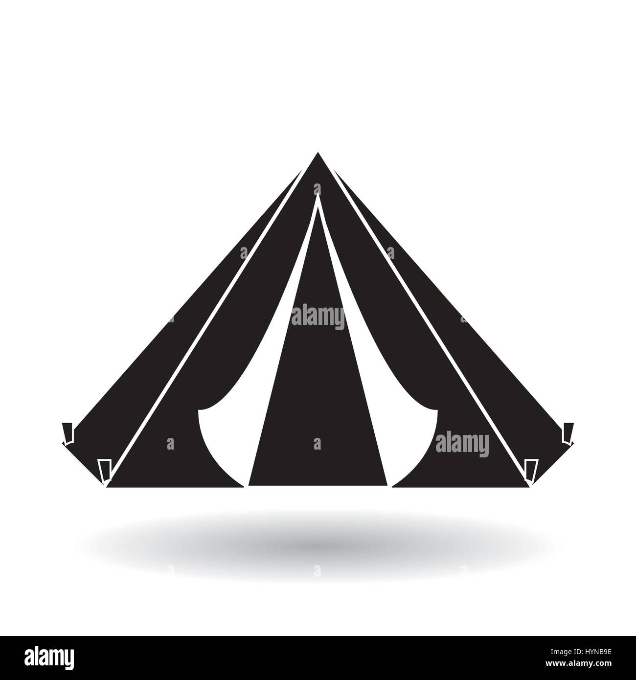 Militärische Symbol Konzept mit Icon-Design, Vektor-Bild 10-Eps-Grafik. Stock Vektor